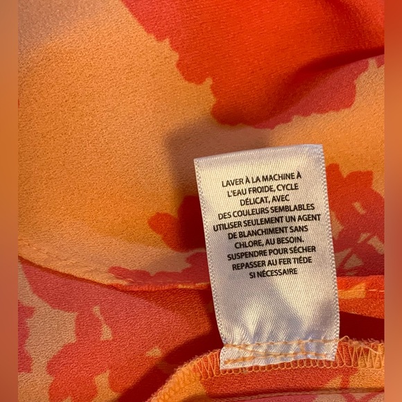 NWOT-Halogen X Atlantic Pacific ‘Coral Cathy Floral’ Smocked Utility Dress-Small - Picture 7 of 15